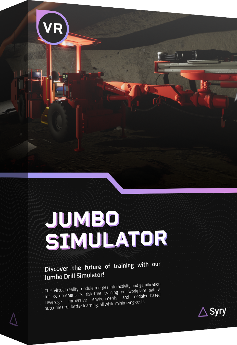 Jumbo Drill Virtual Reality Simulator